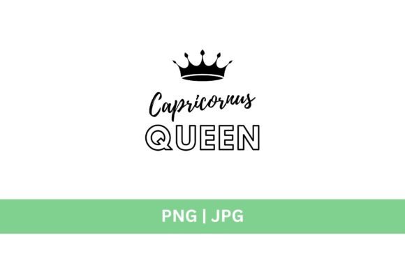 Capricornus Queen Graphic: Freebies & Graphics Review