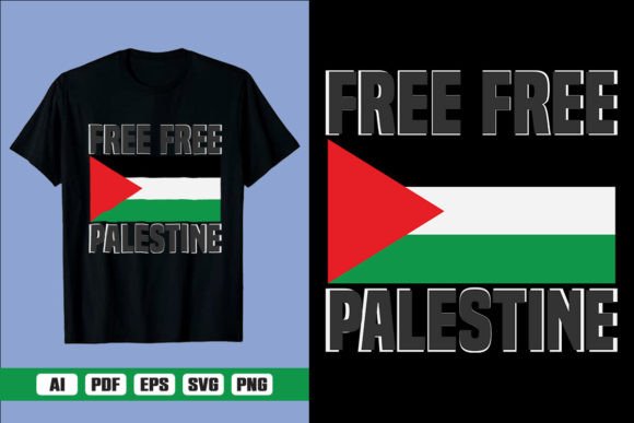 Free Free Palestine Graphics for Local Business