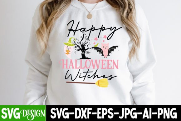 Happy Halloween Witches SVG Cut File Review
