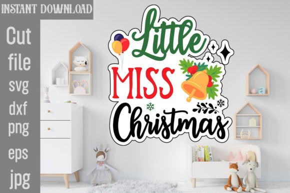 Little Miss Christmas SVG Cut File: Graphics & Freebies Review