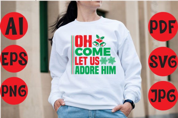 Oh Come Let Us Adore Him: Graphics & Freebies Review