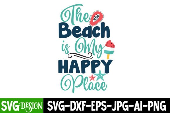 The Beach is My Happy Place SVG Design: Graphics & Freebies Review